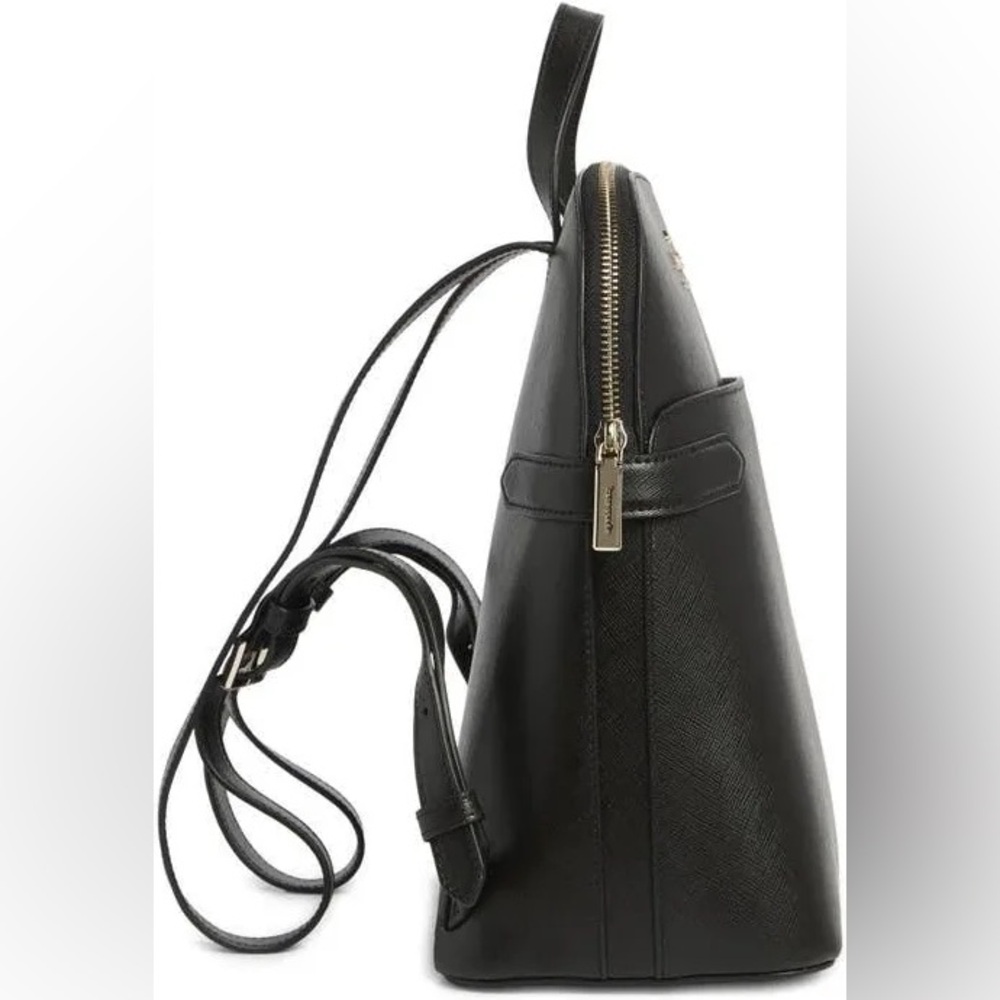 Kate Spade Staci Dome Backpack; Saffiano Leather;Black Leather Backpack;Like New - Picture 8 of 13